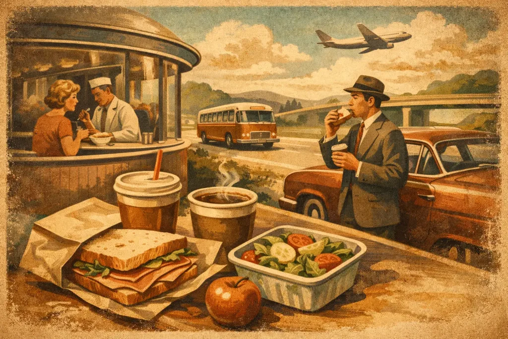 Essen auf Durchreise schnell und frisch