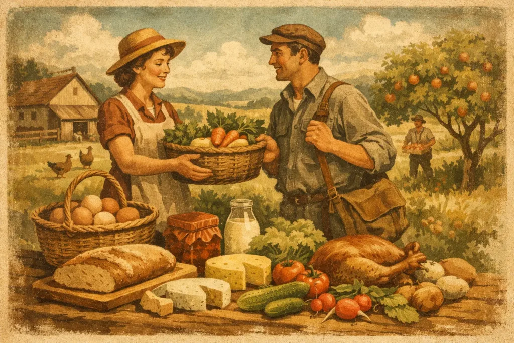Frische Speisen ohne Supermarkt bekommen