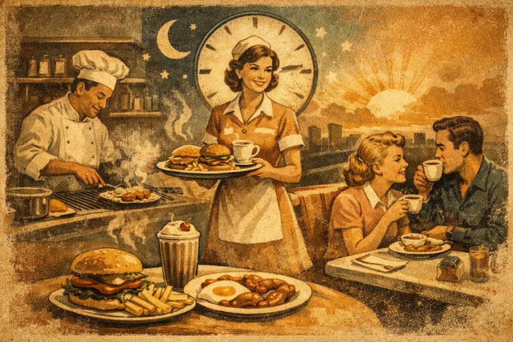 Qualitatives Essen rund um die Uhr