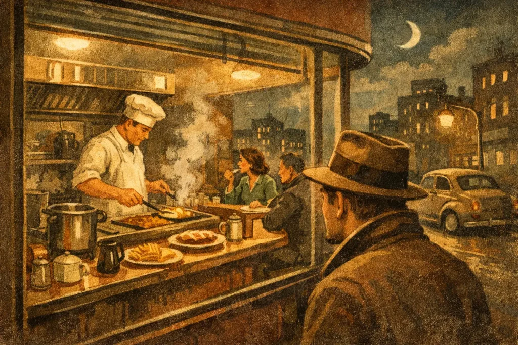Wo bekomme ich nachts warmes Essen?