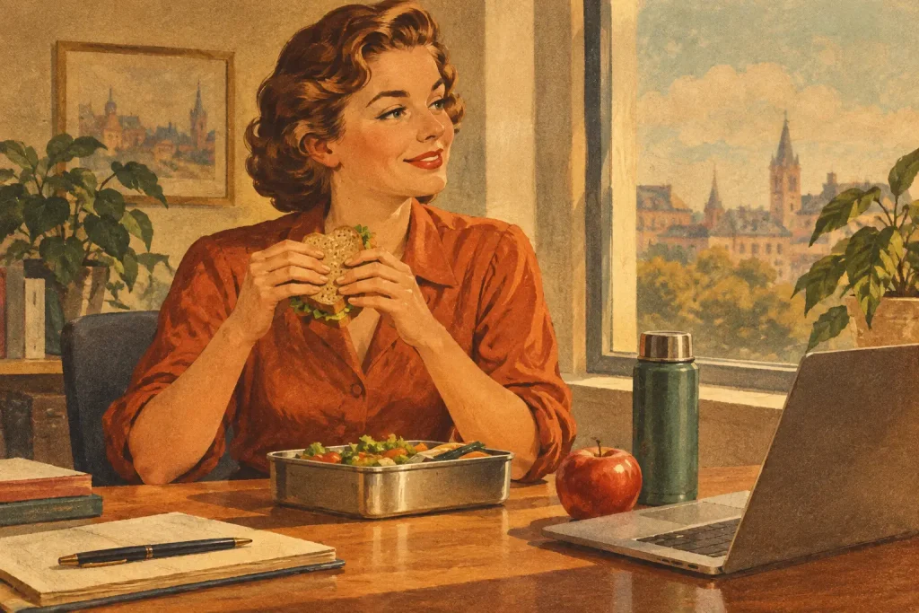 Mittagspause effizient ohne Kantine planen